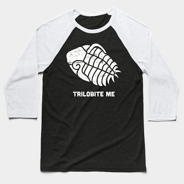 Trilobite Fossil Baseball T-Shirt by MeatMan